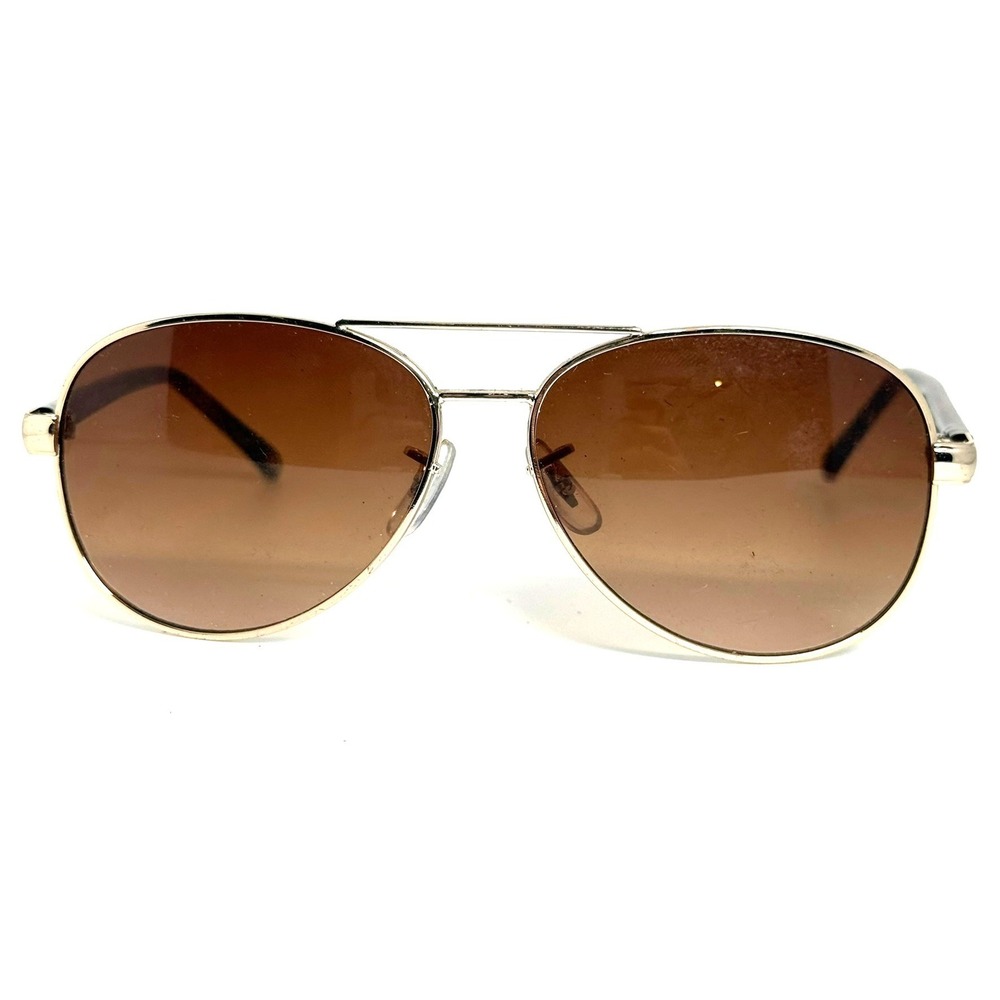 Fossil Aviator Sunglasses Gold Tortoise Brown Gradient 3584881712 65-15-133